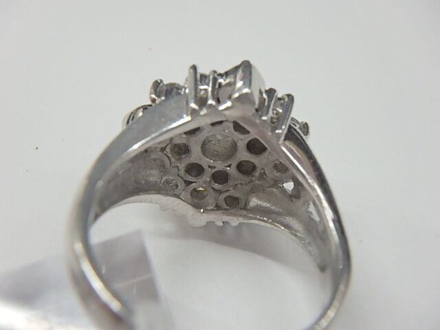 pt900 リング 9.9g ダイヤ 1.07ct