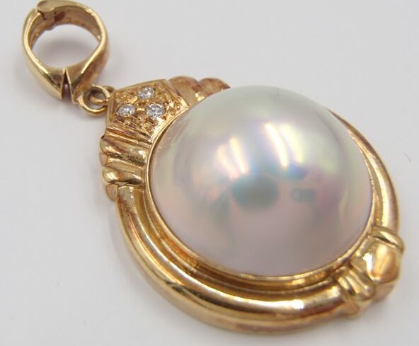 K18マベパール ペンダントTop