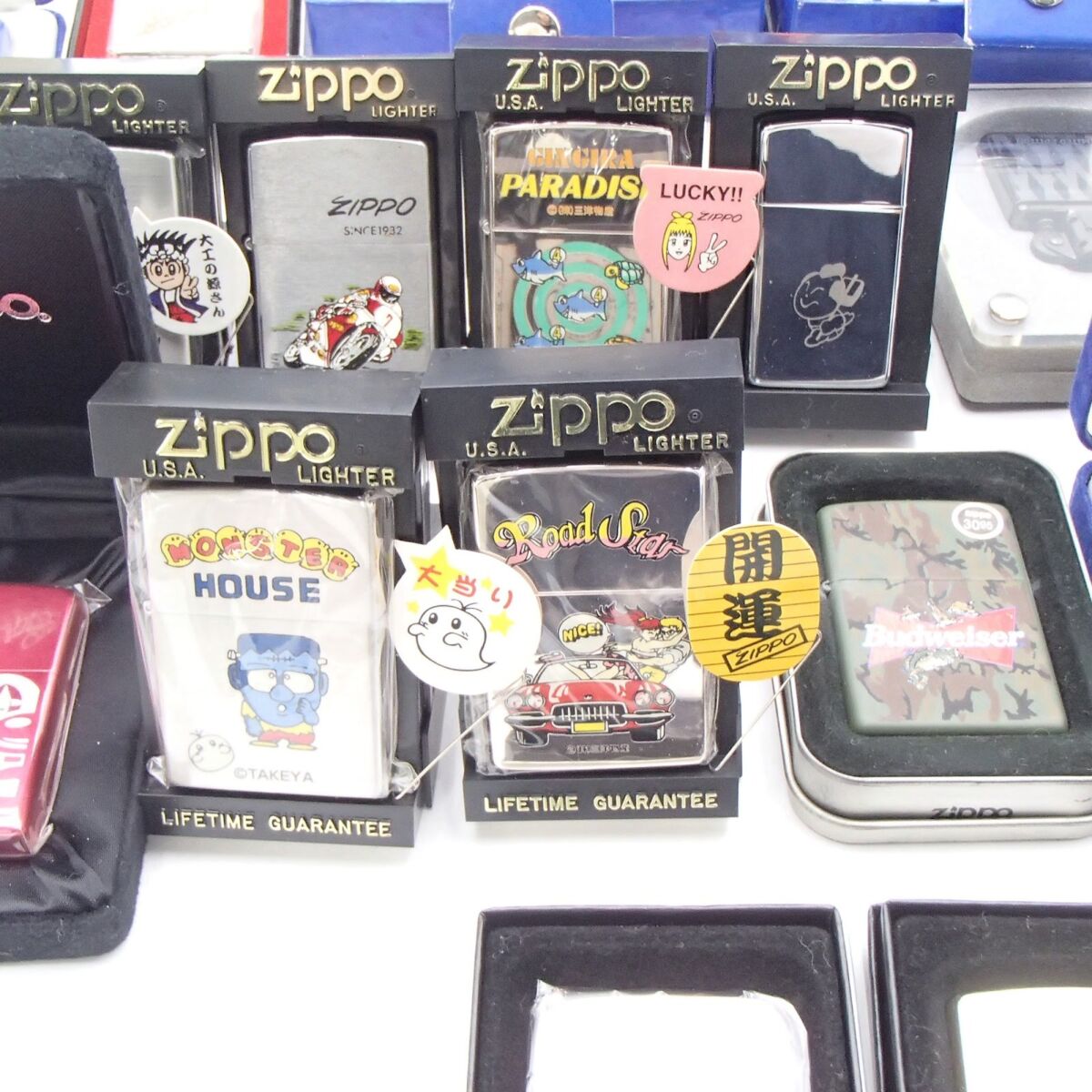 ZIPPO ジッポ まとめ 22点 ライター 喫煙グッズ 喫煙具 着火未確認