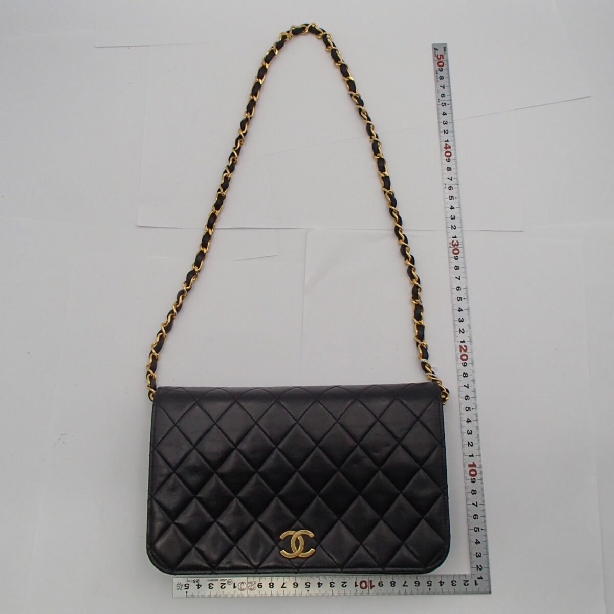 シャネル ヴィンテージシャネル マトラッセ チェーンショルダーバッグ