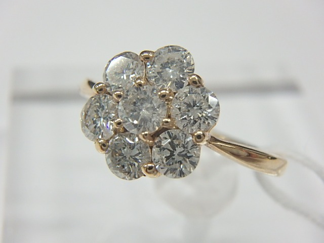 k18リング 2.5gダイヤ 1.00ct
