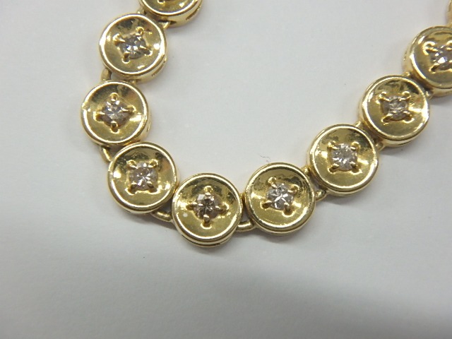 K18 メレダイヤ2.15ct 28.4g ネックレス