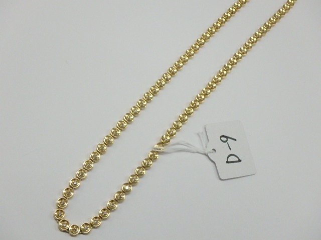 K18 メレダイヤ2.15ct 28.4g ネックレス