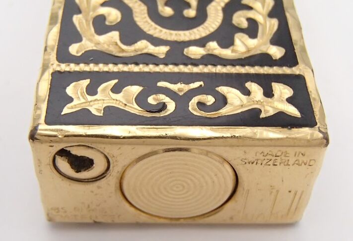 Dunhill dunhill ダンヒル ライターROY KING ロイキング ローラー式 ガスライター 喫煙具 着火未確認 箱