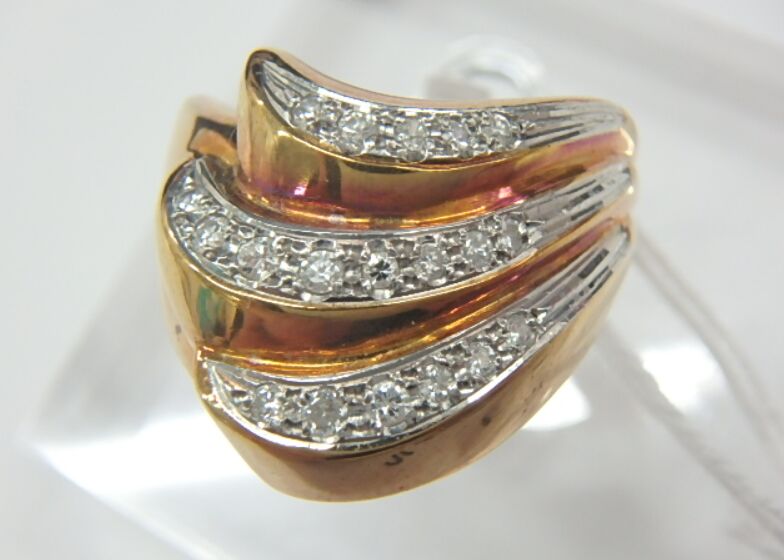 k18 pt900 ダイヤ0.19ct  総重量7g  