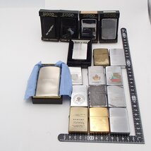 ZIPPO ジッポ まとめ ライター 喫煙グッズ 喫煙具 着火未確認 16点 箱 ケース