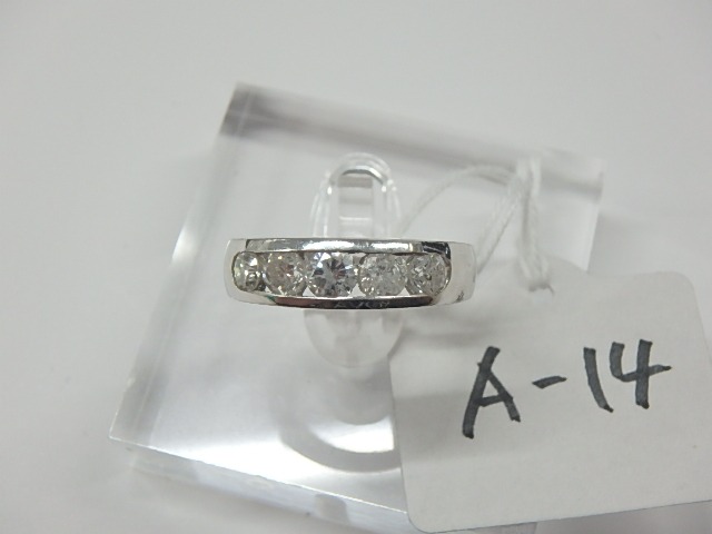 pt900 ダイヤ 5.4g 1.00ct  