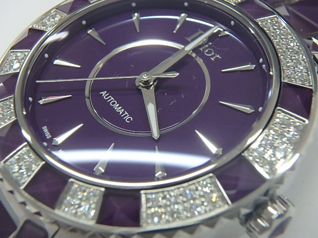 DIOR CD144515ディオール クリスタル Christal 腕時計 33MM クオーツ レディース ウォッチ