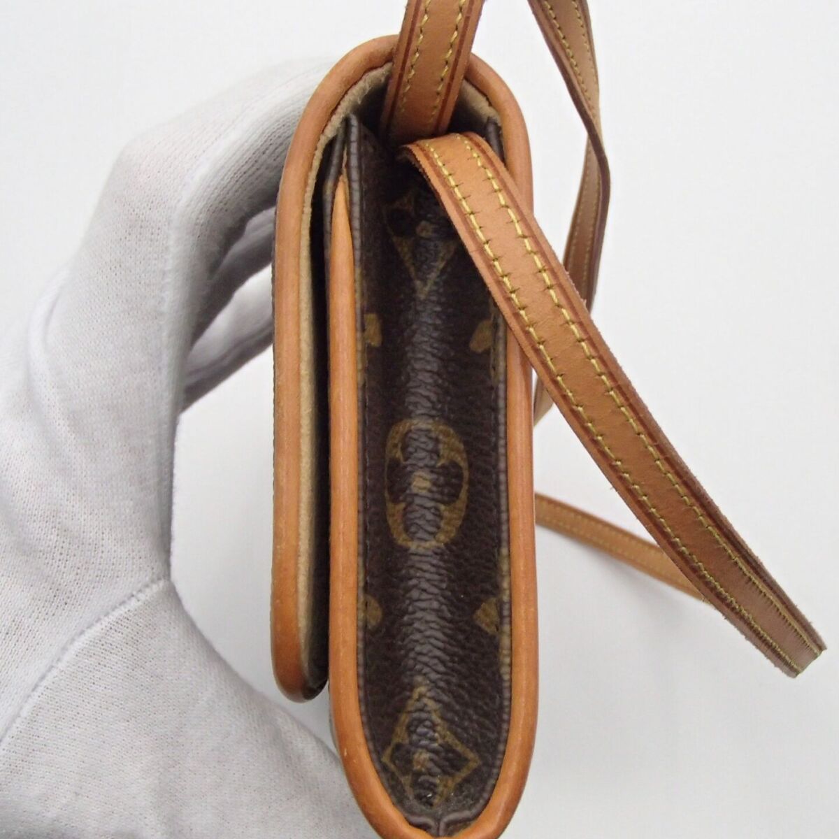 LOUIS VUITTON ルイ ヴィトン モノグラム ポシェットツインGM ショルダーバッグ 斜め掛けショルダー クラッチバッグ M51852