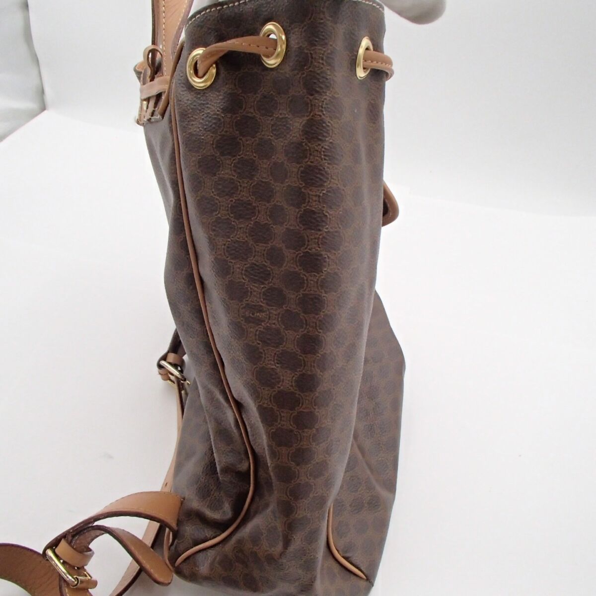 セリーヌ リュックマカダム PVC レザー ヴィンテージ CELINE