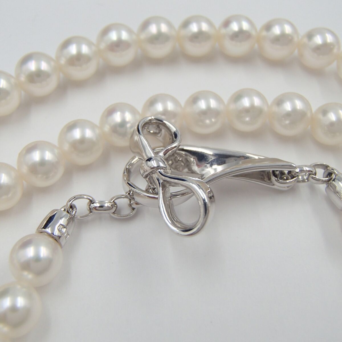 MIKIMOTO ミキモト パール ネックレス 約39.4g 丸玉5.7㎜  真珠 アクセサリー 箱