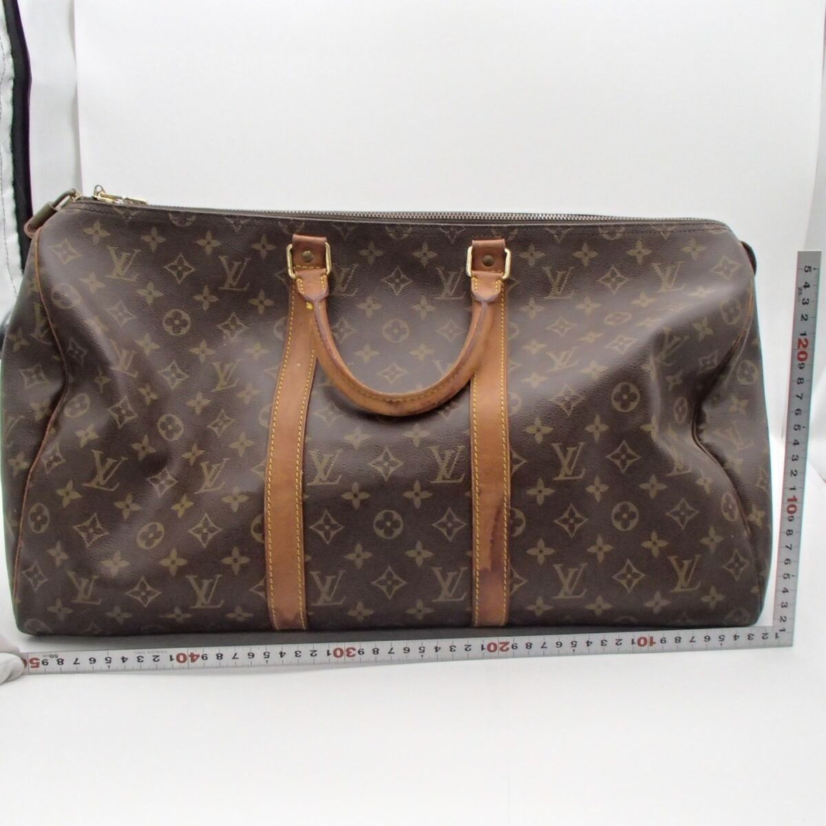 LOUIS VUITTON - ルイヴィトン キーポル55 ボストンバッグ モノグラム