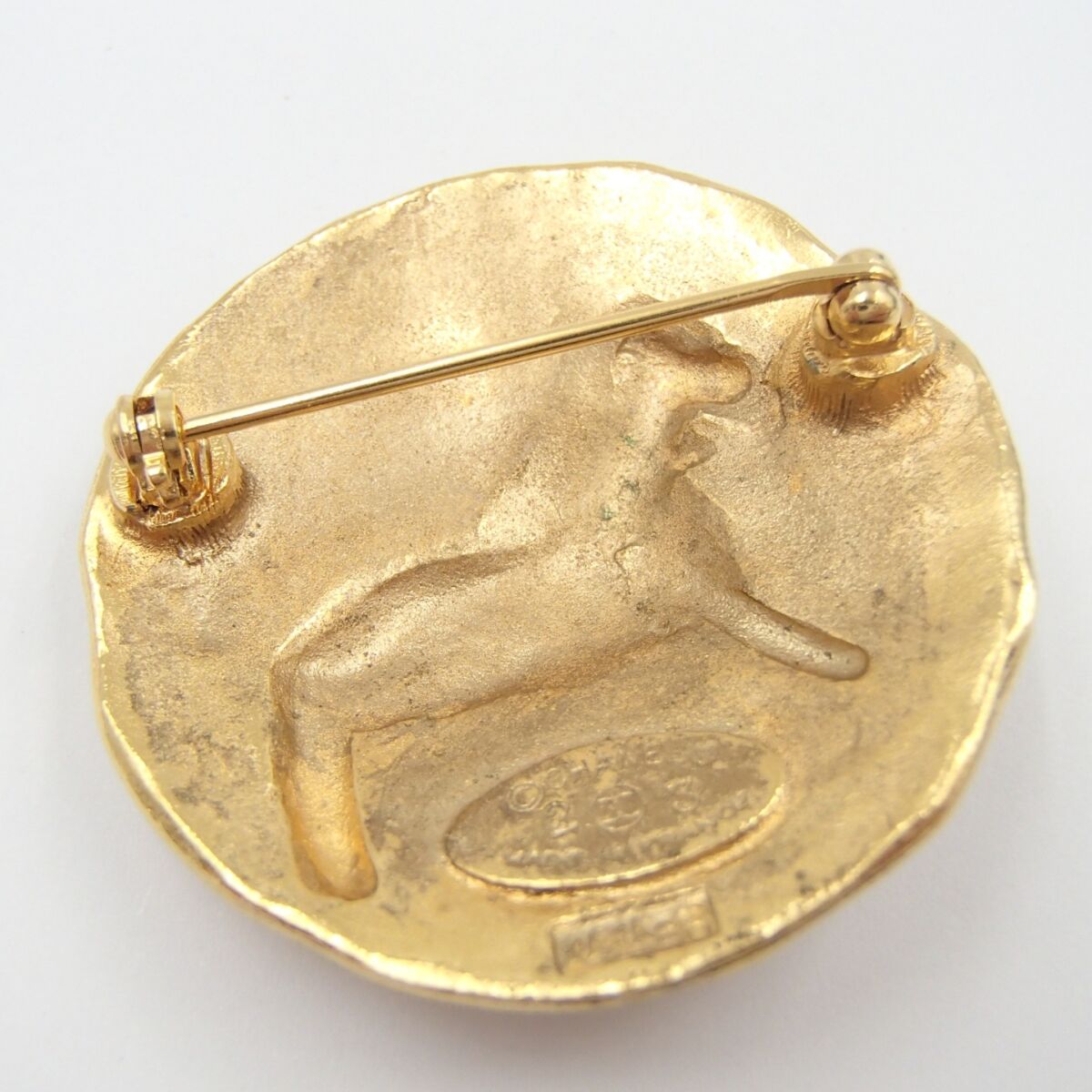CHANEL シャネル 2 3 1186 シャネル ブローチ ライオンモチーフ ココ ココマーク ヴィンテージ アクセサリー ジュエリー