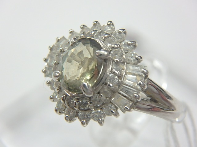 pt850 アレキ 6.9g 0.80ct 0.59ct