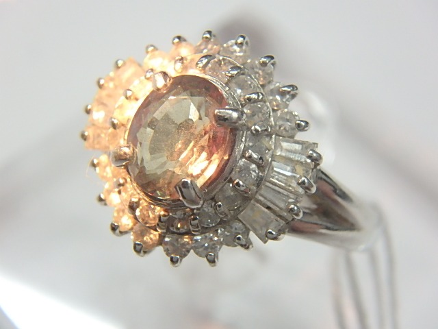 pt850 アレキ 6.9g 0.80ct 0.59ct