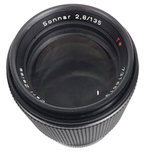 CONTAX CarlZeiss Sonnar 2.8135mm T* Tele-Tessar 4300 一眼 マニュアルフォーカス カメラ レンズ セット