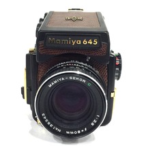 Mamiya 645 M645 1000S Golden Lizard MAMIYA-SEKOR C 12.8 80mm 中判カメラ フィルムカメラ 光学機器
