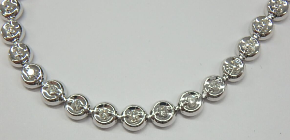 k18wg ダイヤ 9.3g 0.76ct