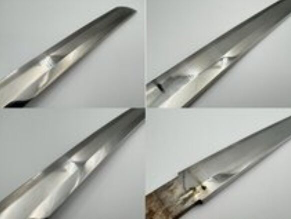 日本刀　刀　無銘　長さ 65.0cm　刀身重量約822g　錆あり　※刃こぼれ　錆あり 12万