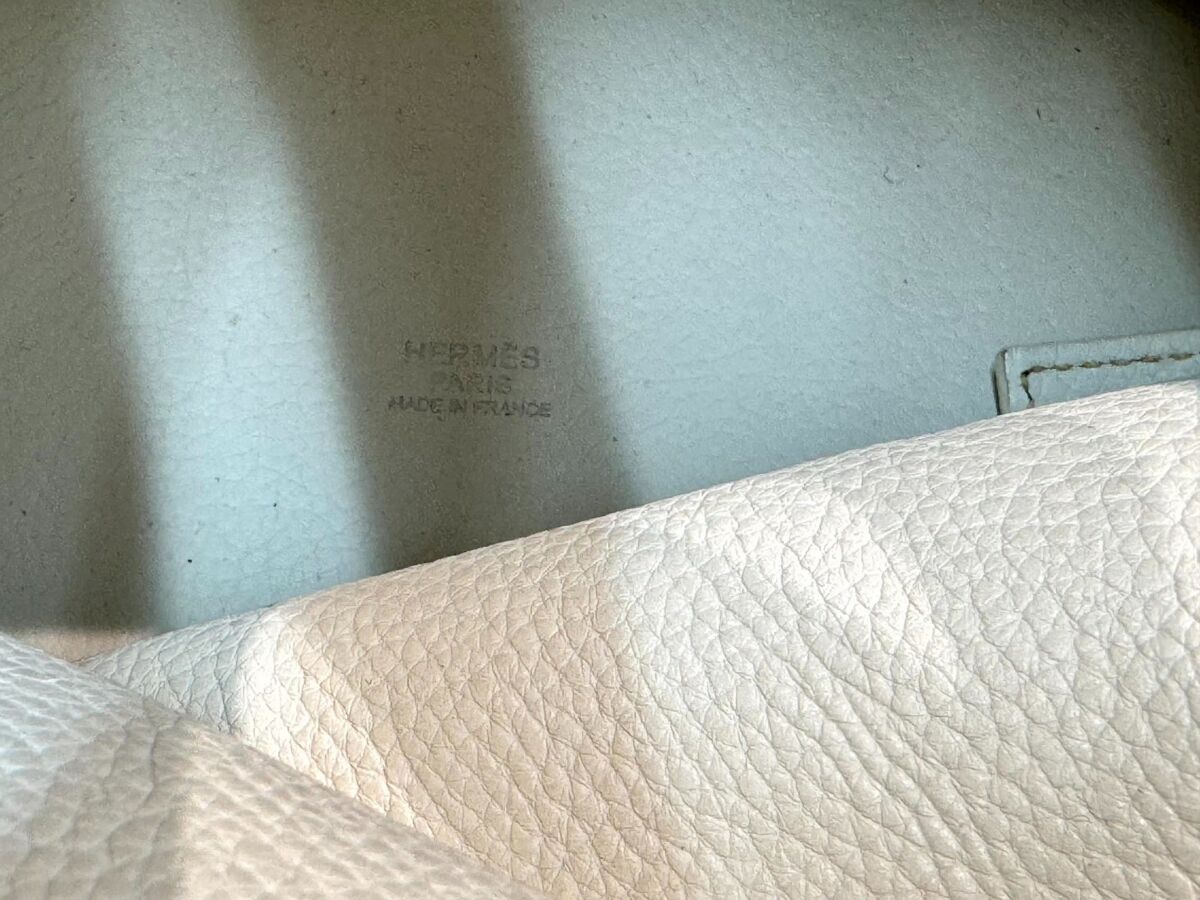 エルメス HERMES ピコタンロック GM エクラトフィー 白