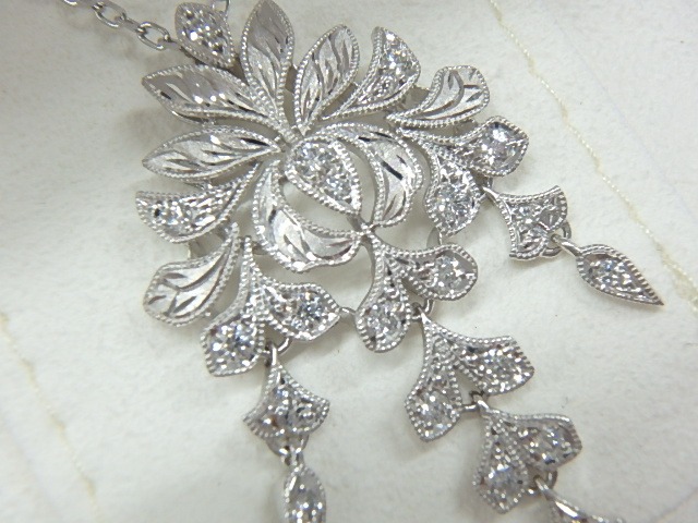 K18WG ミキモト ダイヤトップ 7.5g 0.23ct