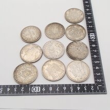 銀貨10枚まとめ 5フラン 約246.5g