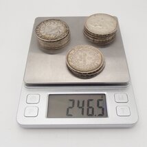 銀貨10枚まとめ 5フラン 約246.5g