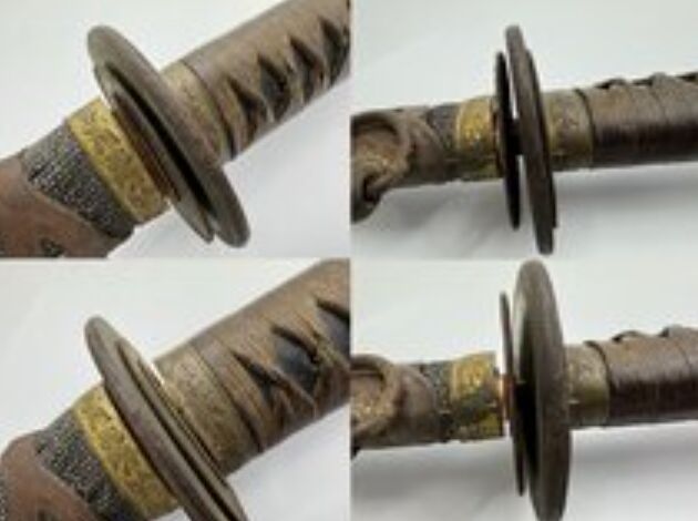 日本刀　刀　無銘　長さ 65.0cm　刀身重量約822g　錆あり　※刃こぼれ　錆あり 12万