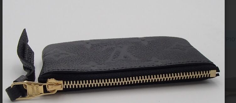 LOUIS VUITTON ルイヴィトン ポシェット・クレ M80879 モノグラム・アンプラント ノワール ブラック