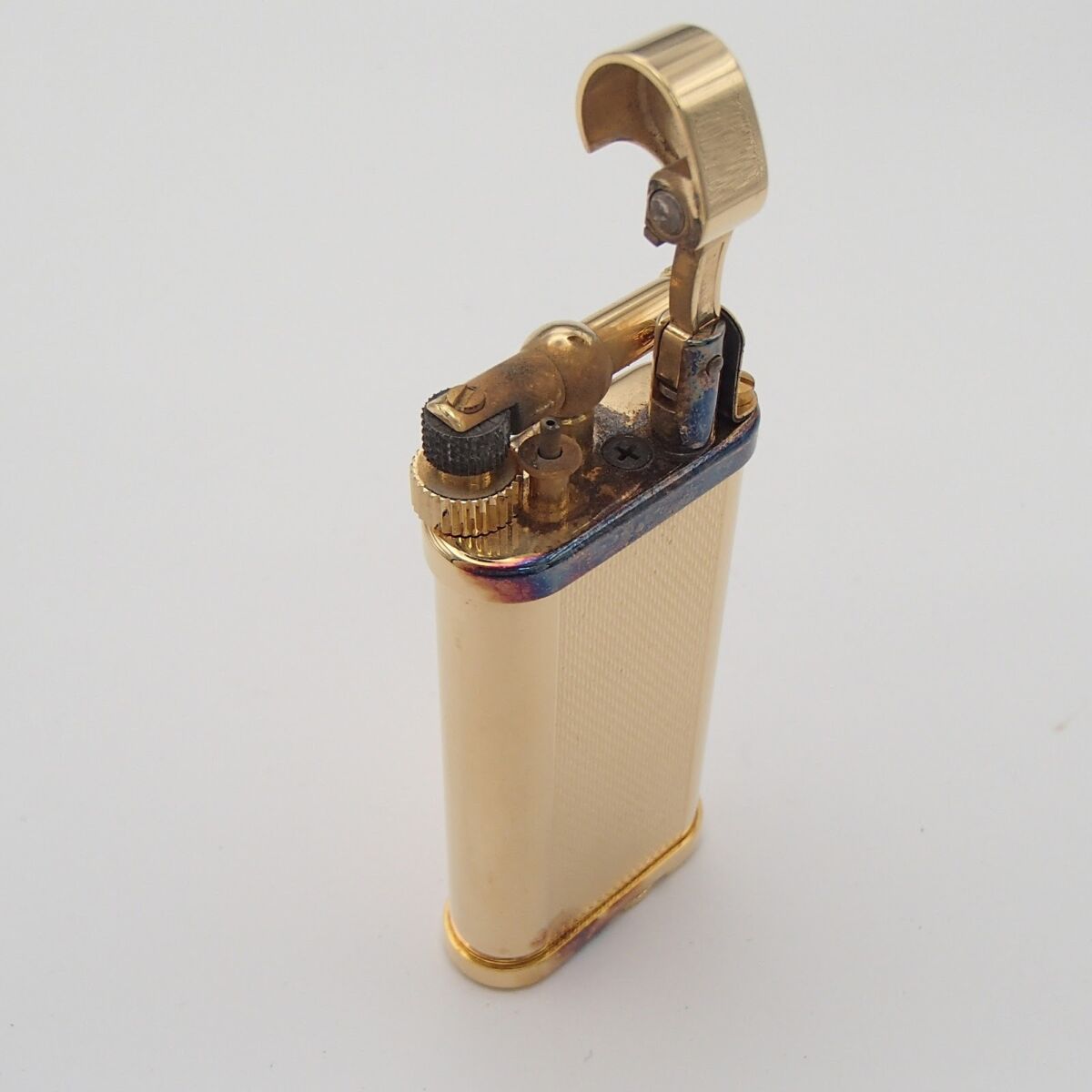 Dunhill dunhill ダンヒル ライターゴールド ユニーク ハンマー ガスライター