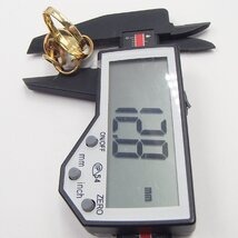 田崎真珠　パールリング　K18　750　約9.0g　丸玉12.8mm