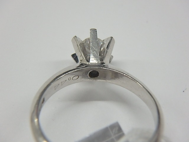 pt850 ダイヤ 4.6g 0.44ct 60500