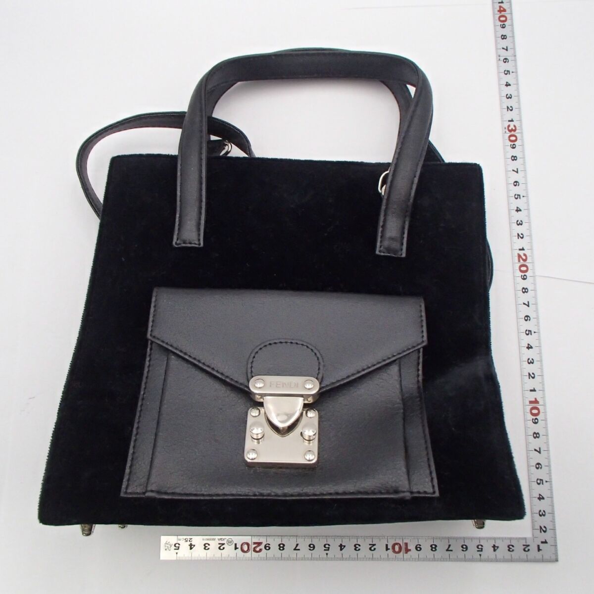 FENDI フェンディ バック カバン トートバッグ ブラック レディース