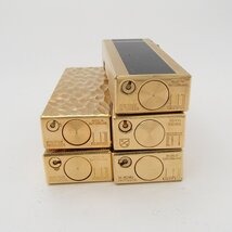 Dunhill dunhill ダンヒルライター まとめ 5点ガスライター 喫煙具 着火未確認 箱