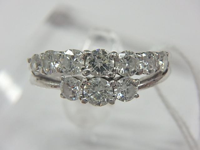 Pt900　ダイヤモンドリング　6.3g　1.00ct