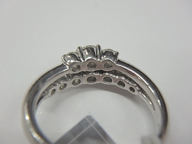 Pt900　ダイヤモンドリング　6.3g　1.00ct