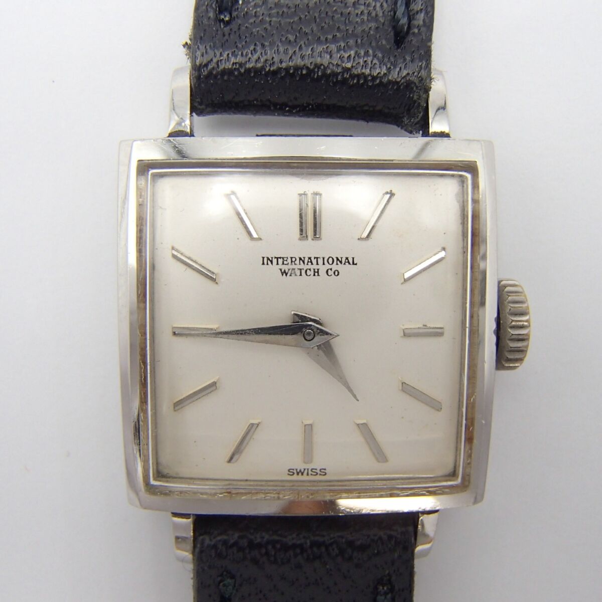 IWC アイダブリューシー シャフハウゼン 腕時計 Cal.41 ステンレススチール×レザー 手巻き