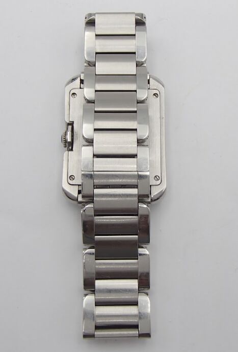 Cartier カルティエ タンクアングレースMM W5310044 レディース 稼働 