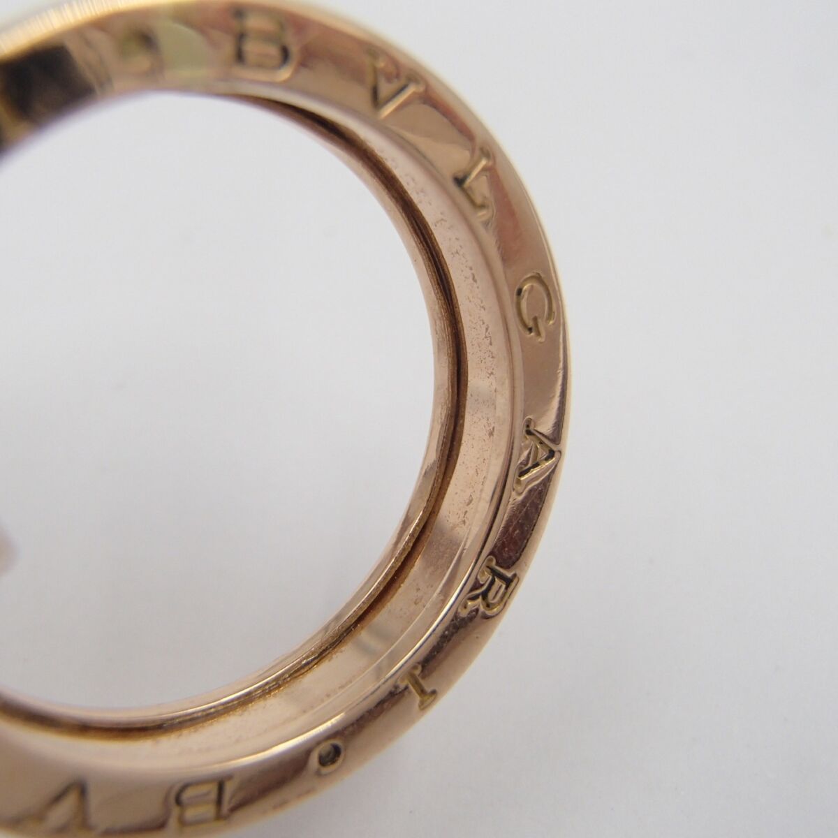 BVLGARI ブルガリ B-zero1 ビーゼロワン リング K18 750 約7.7g ＃62 指輪 ブランド アクセサリー