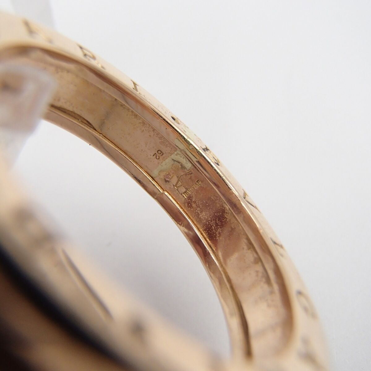 BVLGARI ブルガリ B-zero1 ビーゼロワン リング K18 750 約7.7g ＃62 指輪 ブランド アクセサリー