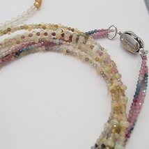 トルマリン　ブラックダイヤ　色石　オパール　K18　K18WG　など