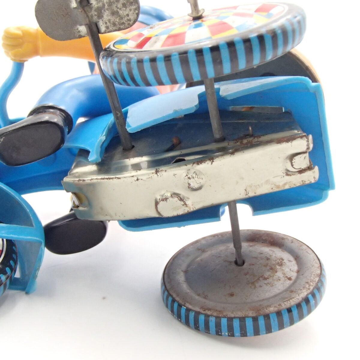 フランダースの犬 ネロ 三輪車 ブリキのおもちゃ