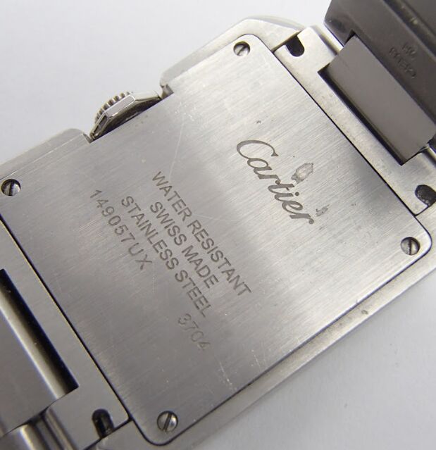 Cartier カルティエ タンクアングレースMM W5310044 レディース 稼働 