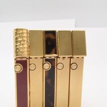 Dunhill dunhill ダンヒルライター まとめ 5点ガスライター 喫煙具 着火未確認 箱