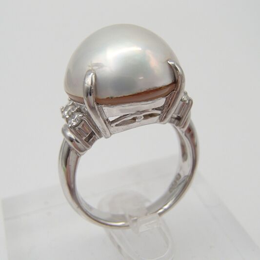 マベパール リング pt900 7.8g