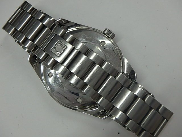 オメガ　OMEGA　シーマスター　Seamaster　150m　Aqua Terra　黒　メンズ　腕時計　