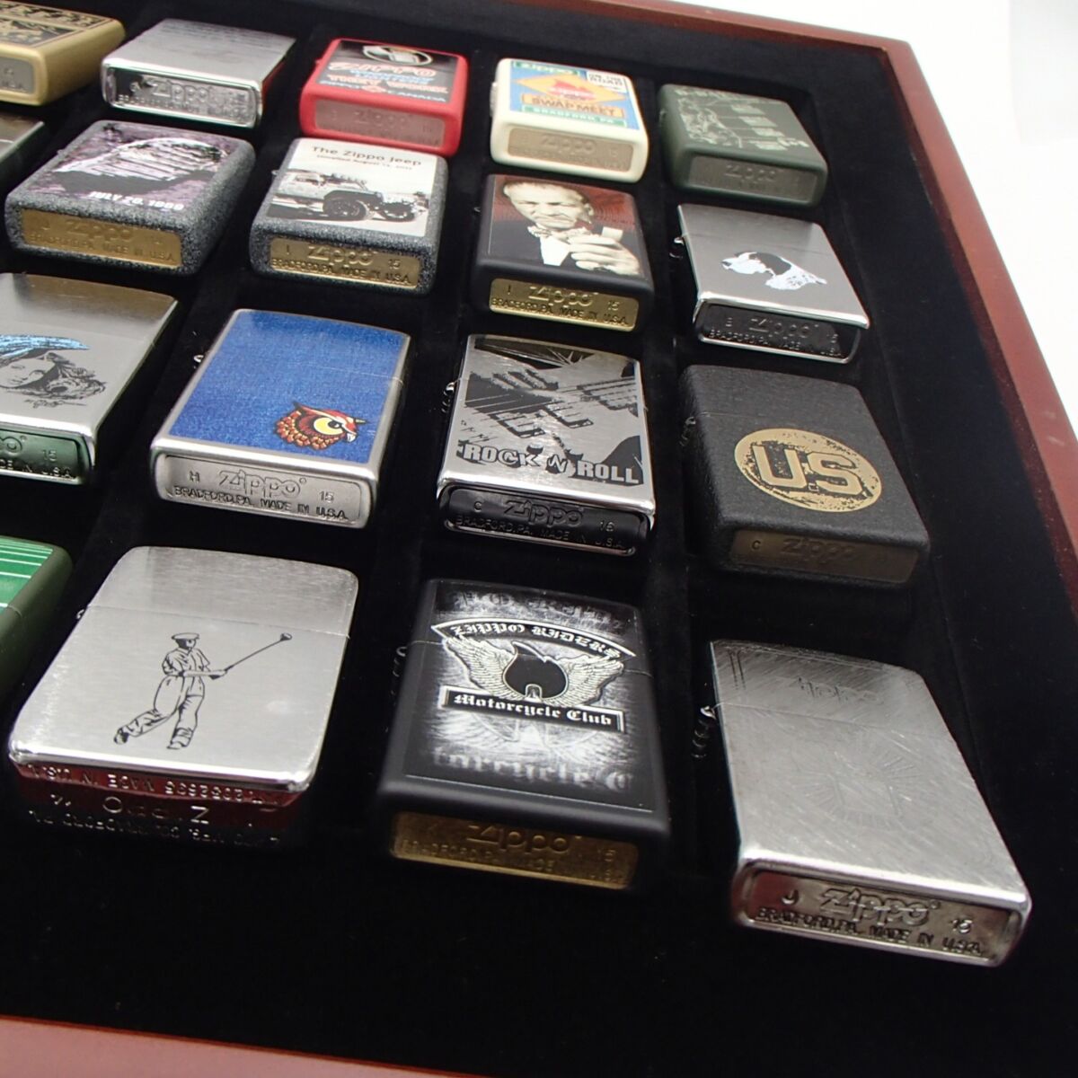 Zippo ジッポ コレクション DeAGOSTINI デアゴスティーニ 専用ケース付き