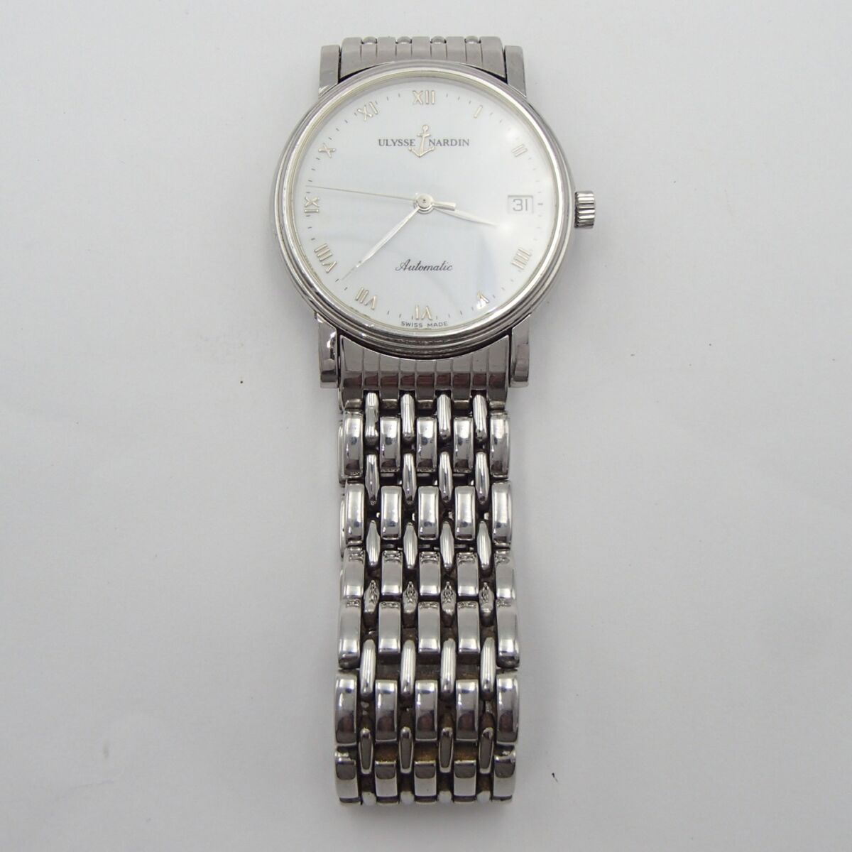 ユリスナルダン 135-22 サンシアーデイト 自動巻き