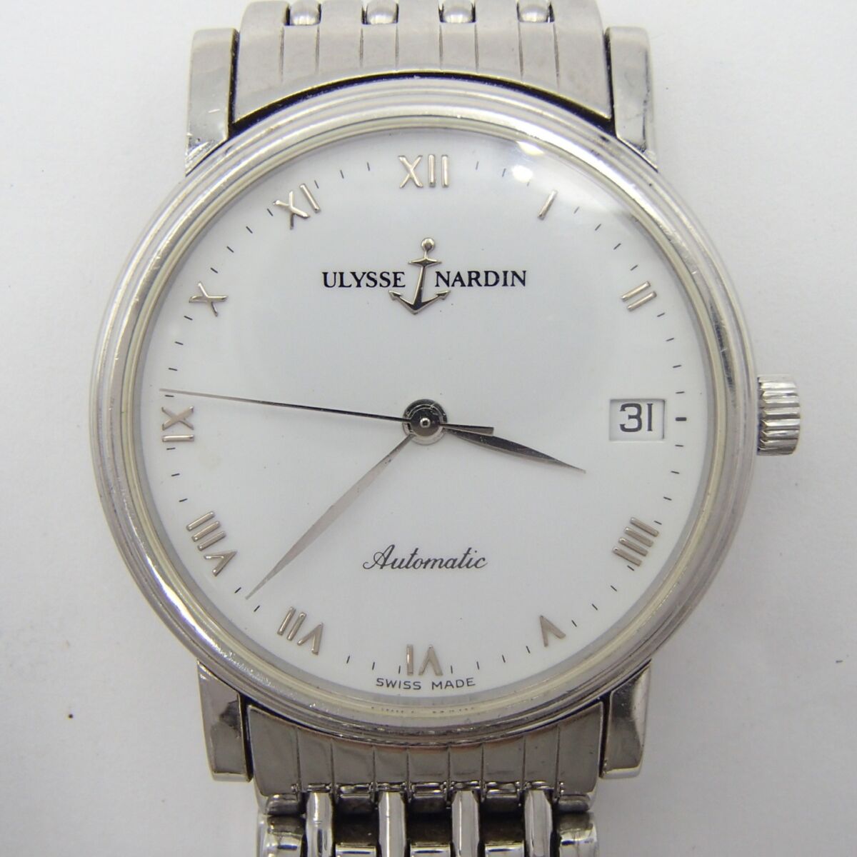 ユリスナルダン 135-22 サンシアーデイト 自動巻き