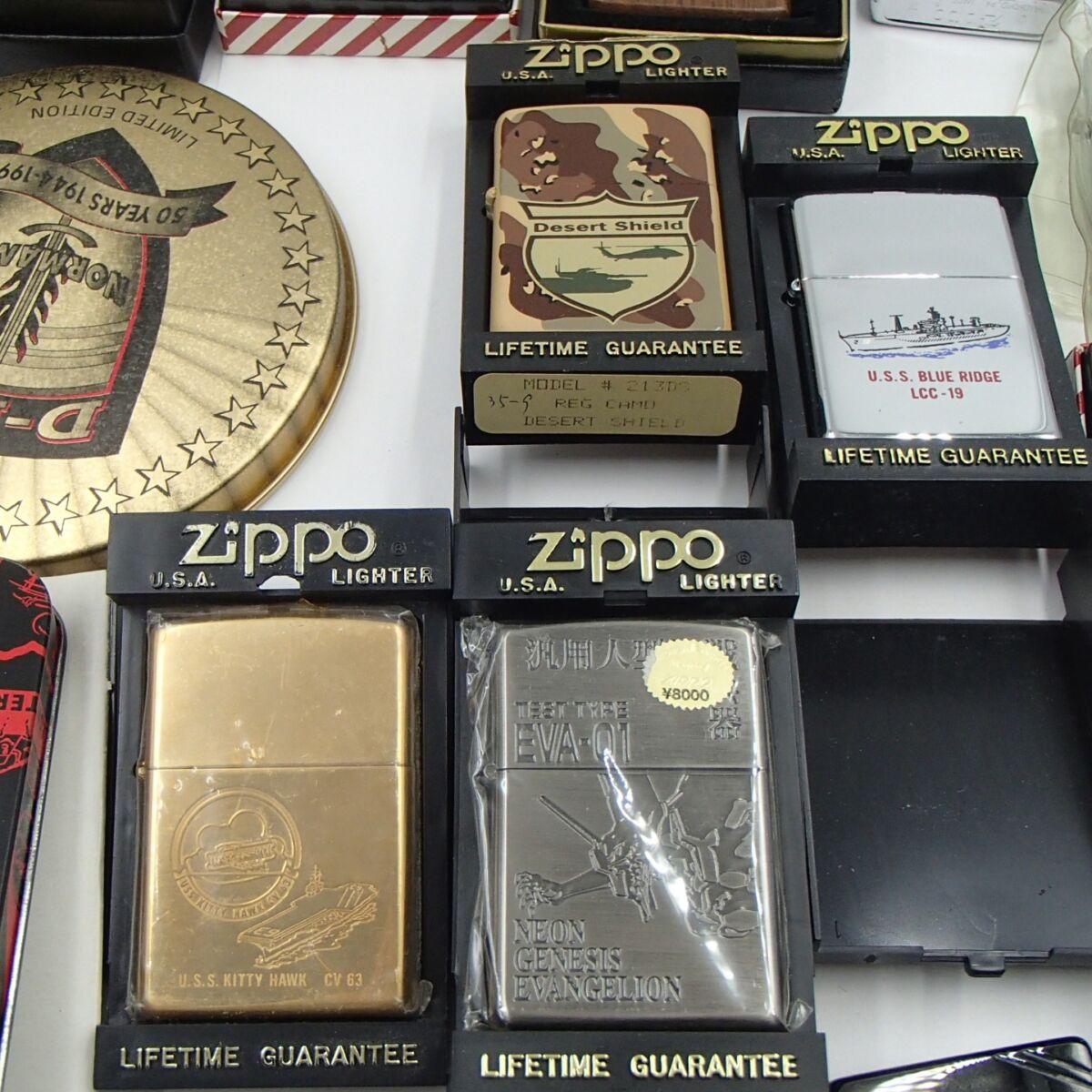 ライター　ZIPPO　ジッポ　まとめ　限定品　エヴァ　その他　喫煙具　着火未確認　喫煙グッズ